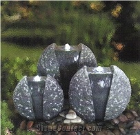 G654 Granite Round Ball, G654 Black Granite Fountain