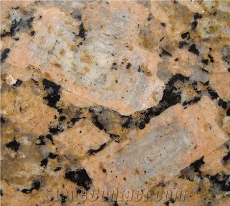 Giallo Fiorito Granite Tile, Brazil Yellow Granite