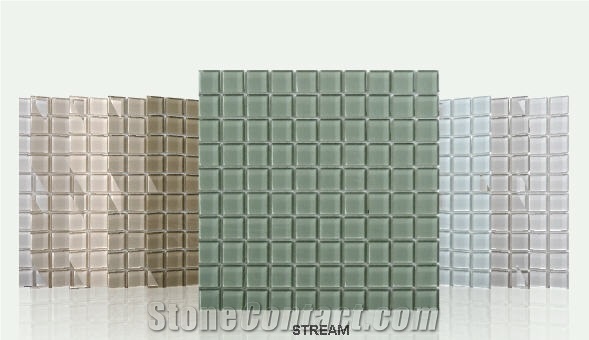 Glass Mesh Mosaic From United States, Mosaic Tile Rockville