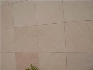 Dholpur Beige Sandstone Pavin Tiles, Indian Beige Sandstone Patio Pavers