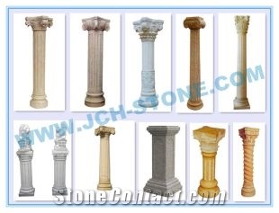 Granite Columns & Pillars