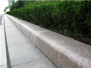 Wulian Red Kerbstone, G368 Red Granite Kerbstone