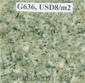 G636, Almond Pink Granite