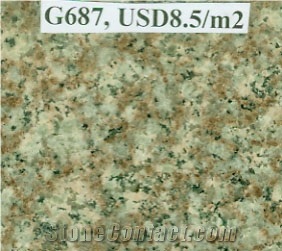 G687 Granite Tiles, China Pink Granite
