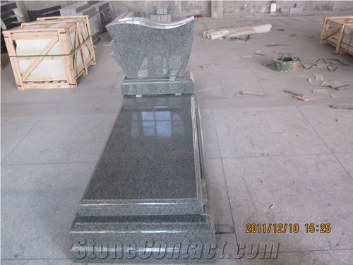 China Granite Tombstones, G654 Black Granite Tombstones