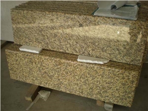 Venetian Gold Granite Stairs, Venetian Gold Yellow Granite Stairs