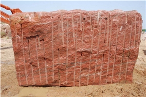 Romantica Red Granite Block