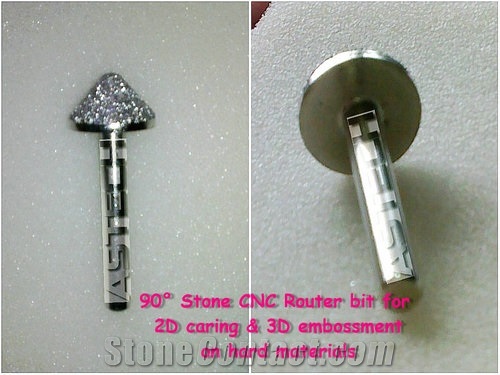 CNC Router Bits for 3D Stone Carving