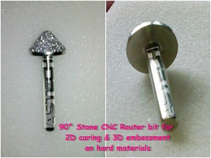 CNC Router Bits for 3D Stone Carving