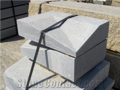 Portuguese Granite Selection - Landscaping Stones, Grey Granite Cobble, Pavers