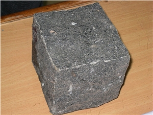 Black Granite Cobble Stone, Black Granite Cube Stones
