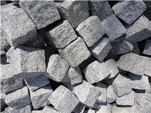 S Grey Granite Cobble Stone