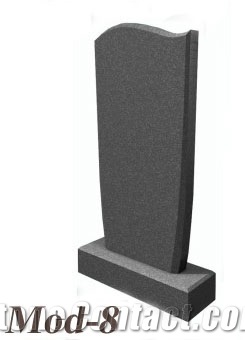 Russian Style Monumnets, China Black Granite Monument, Tombstone
