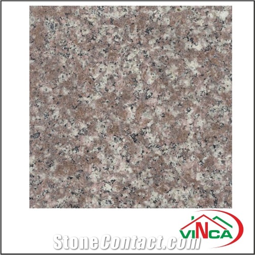 Peach Red Granite, G687 Granite Slabs