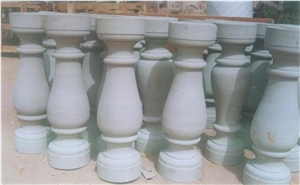 Dholpur White Sandstone Balustrade