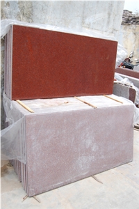 Jhansi Red Granites Tiles, Jhansi Red Granites,India Red Granite