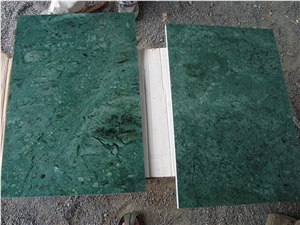 Verda Dark Green Marble,Green Marble, Slabs & Tiles, Verde Guatemala Green Marble Slabs & Tiles