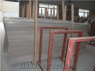 Crystal Vein, Wooden Vein Marble, White Wood Grain Marble Slabs