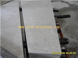 Pearl White Granite Stairs Double Steps
