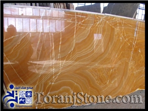 Orange Onyx, Iran Brown Onyx Slabs & Tiles