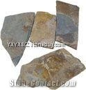 Hebei Rust Slate Irregular Flagstone