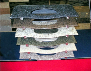 Blue Pearl Vanities,Bath Tops, Pearl Blue Granite Bath Tops