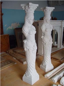 Carving Stone Gate Pillars