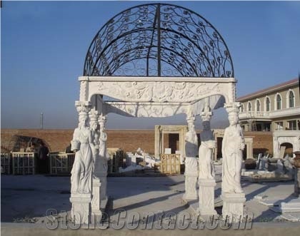 Marble Pavilion Structure