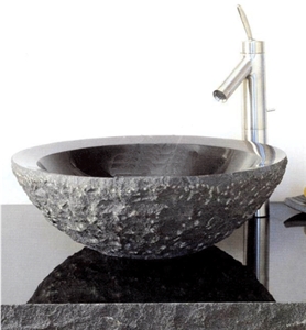 Black Granite Wash Basin