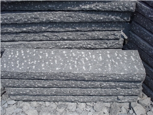 G654 Granite Cobble Stone,China Impala Black Granite Cobble Stone
