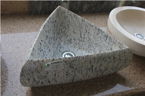 White Granite Sink