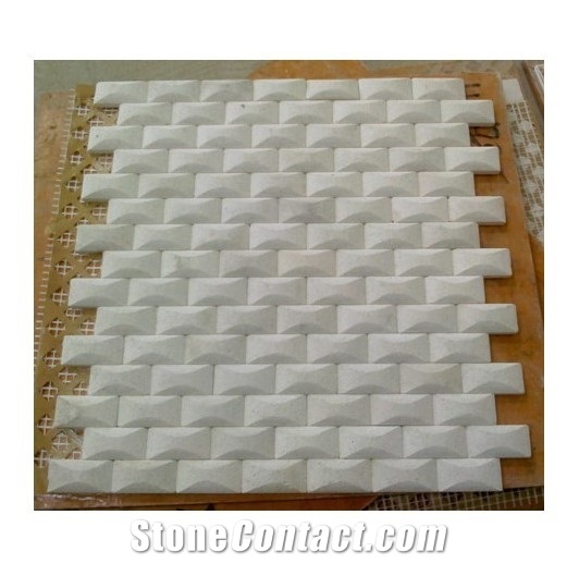 Absolute White Marble Mosaic