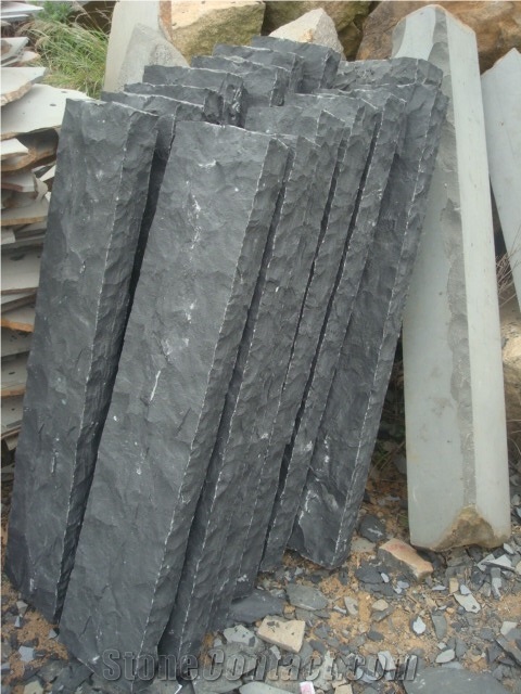 G685 Black Granite Palisade