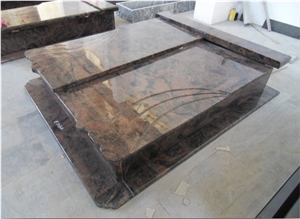 Aurora Granite Monument,Tombstone, Indian Aurora Granite Tombstone