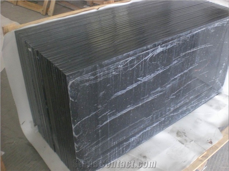 Black Galaxy Polished Granite Countertop Worktop Black Galaxy