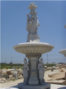 Stone Fountain, G603 Grey Granite Fountain