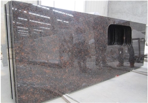 Tan Brown Polished Granite Countertop,worktop