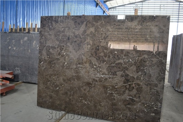 Marble Chinese New Emperador Slabs, China Brown Marble