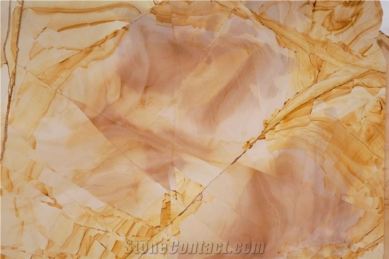 Teakwood Marble, Pakistan Yellow Marble Slabs & Tiles