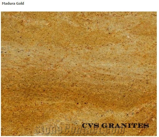 Madura Gold Granite Slabs, India Yellow Granite