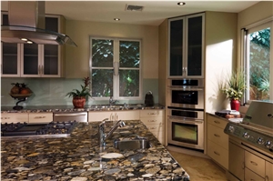 Kitchen Top, Marinace Gold Granite