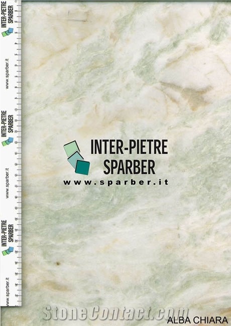 Alba Chiara Marble Tiles, Italy Green Marble