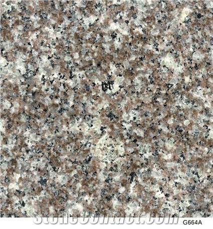 G664 Granite Tile, China Brown Granite