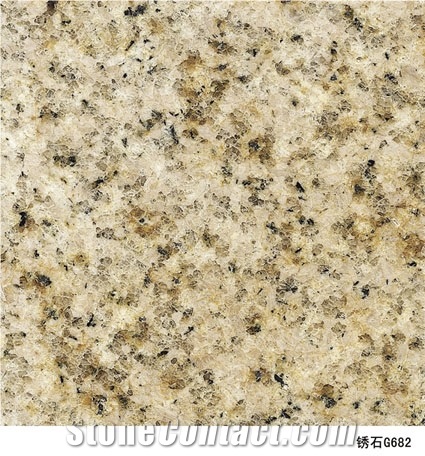G682 Granite Tile, Rusty Yellow Granite Tiles