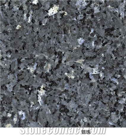 Imported Granite Silver Pearl Granite Tile, Norway Blue Granite