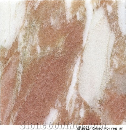 Imported Marble, Rosso Norwegia Marble Tiles,Norway Pink Marble