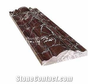Stone Border SS-008, Red Marble Border