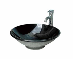 Vanity Sink VS-010, Shanxi Black Granite Sink