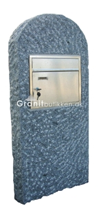 Mailbox in Granite Gray, Sesame Grey Granite