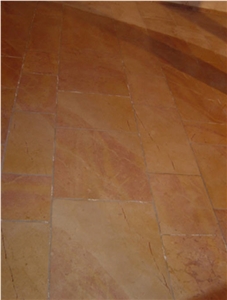 Limestone Floor Tiles, Amarelo Lirio Limestone